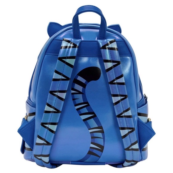 Blue Cat Face Mini Backpack - Loungefly Style main image 6